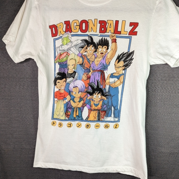 Dragon Ball Z White Tshirt S Unisex - Picture 9 of 9